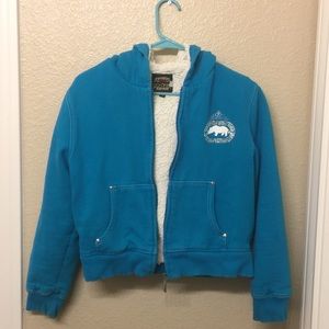 Fuzzy Blue Jacket (Kids)